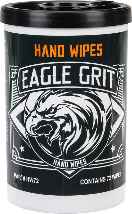 Eagle Grit Heavy Duty 1012leaning Wipes - 72 Wipes Per Tub