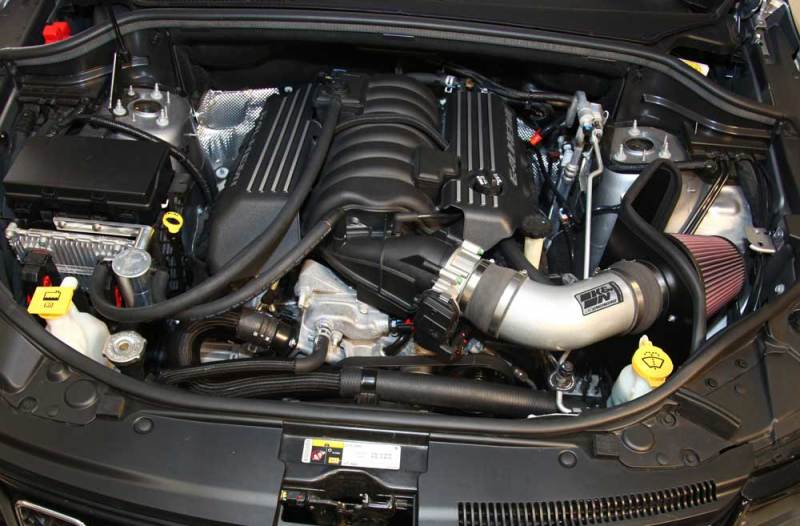 K&N 12-15 compatible with Jeep Grand Cherokee SRT 8 6.4L V8 High Flow Performance Intake Kit 77-1567KS