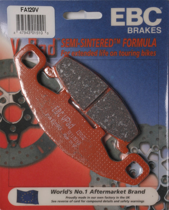 EBC V-Series Brake Pads (Front) Compatible with 88-07 Kawasaki EX250