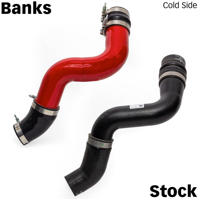 Banks Power 19-21 Ram 2500/3500 6.7L Cummins Boost Tube Upgrade Kit Red 26006-PC