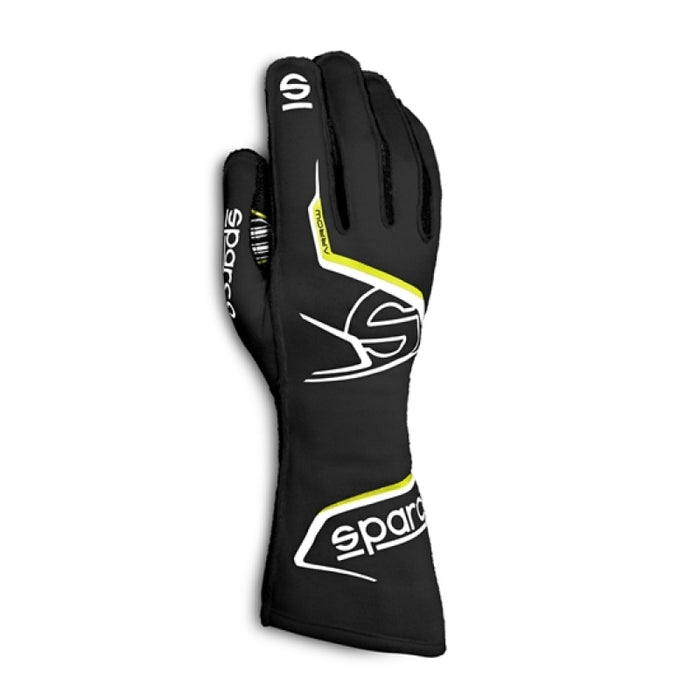 Sparco Gloves Arrow Kart 11 BLK/YEL 00255711NRGF