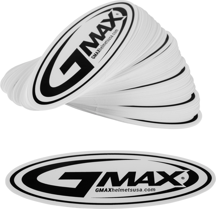 GMAX 72-9985 5in Sticker Helmets Logo - 100pk