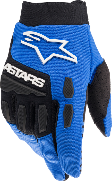 Alpinestars Youth & Kids Full Bore Gloves Blue/Black Ys (3543622-713-S)