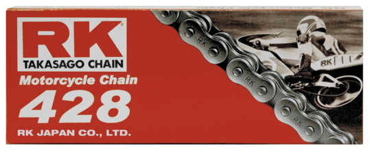 RK Chain 428-100 Natural 428-100