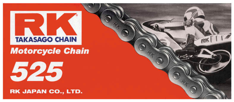 RK Chain 525-130 Natural 525-130