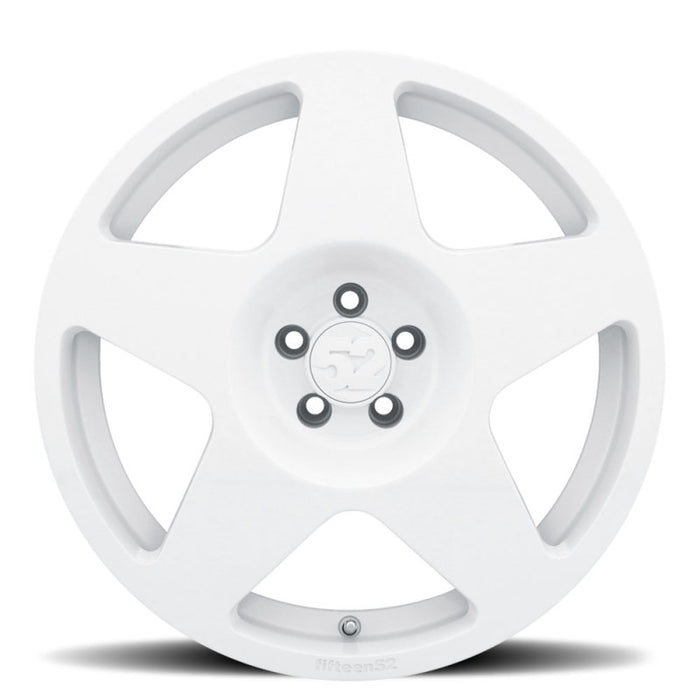 fifteen52 Tarmac 17x7.5 5x112 40mm ET 66.56mm Center Bore Rally White Wheel TARRW-77551+40