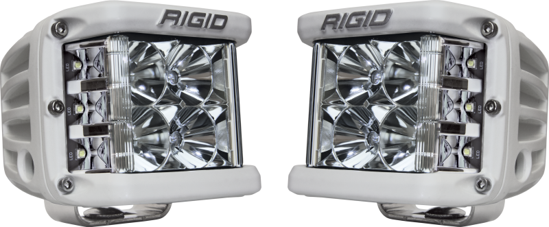 Rigid Industries D-SS Flood Set of 2 White Housing 862113