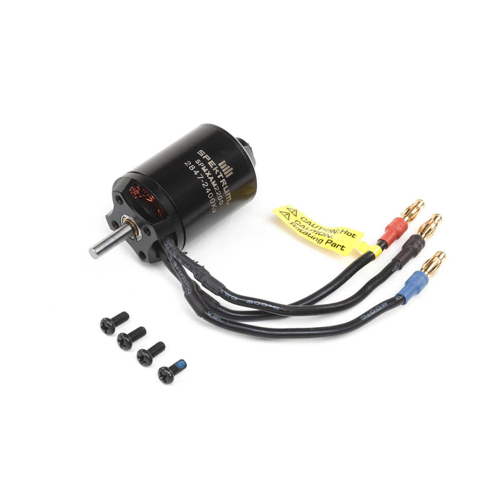 Spektrum SMART BL Outrunner Motor 2847-2400Kv 6-Pole SPMXAM2200 Electric Brushless Motors Air