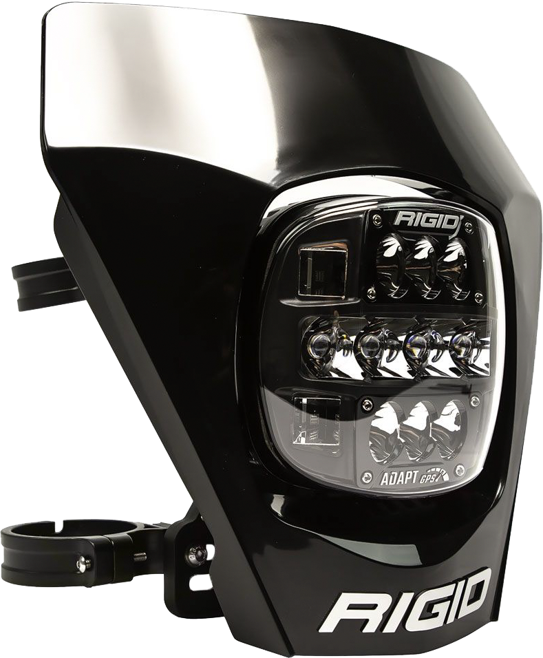 RIGID Adapt Xe Number Repl Plate Black 300418