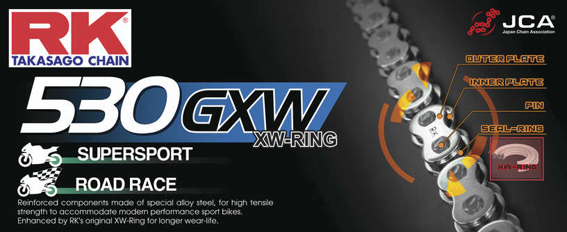 Rk Xw-Ring 530Gxw Chain 530GXW-110