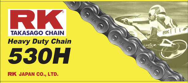 Rk 530HM Heavy-Duty Chain 530H-100