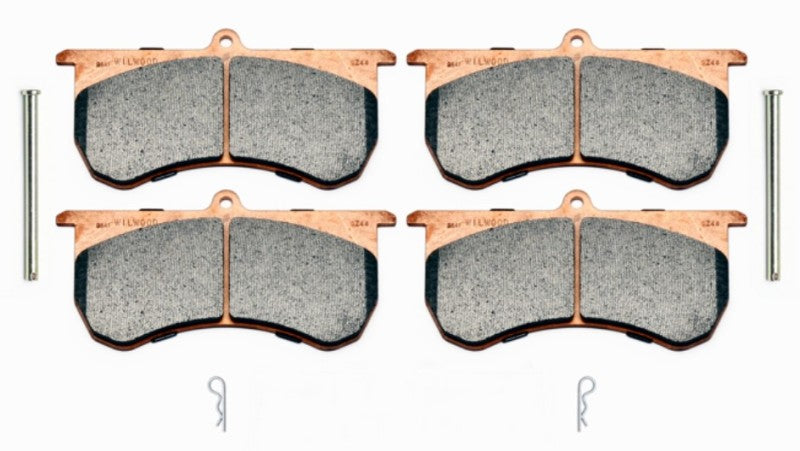 Wilwood Pad Set Metalic 9115 w/ Pins & Clips GNX4 150-10479-PS