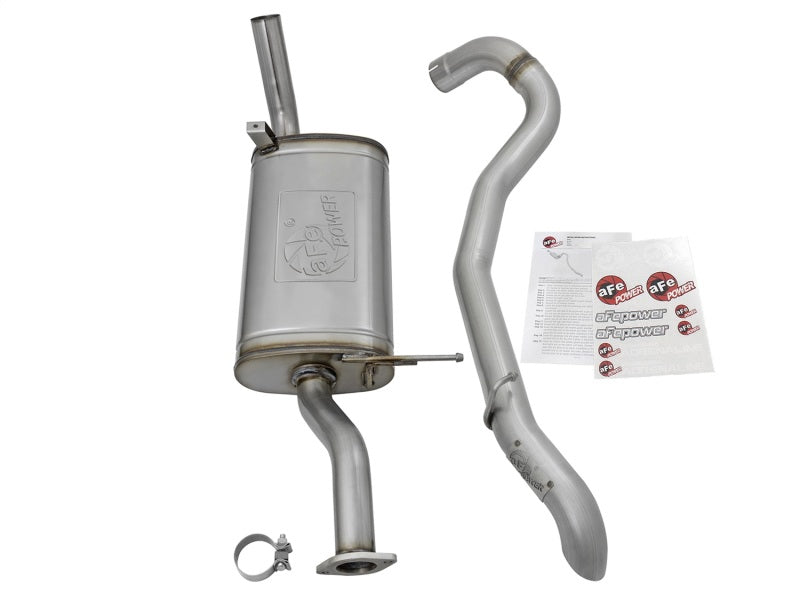 aFe MACHForce XP 3in SS Cat-Back Hi Tuck Exhaust 97-16 Compatible with Nissan Patrol (Y61) I6-4.8L 49-46123