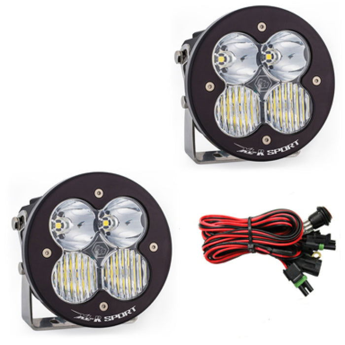 Baja Designs XL R Sport Series Driving Combo Pattern Pair LED Light Pods Clear 577803