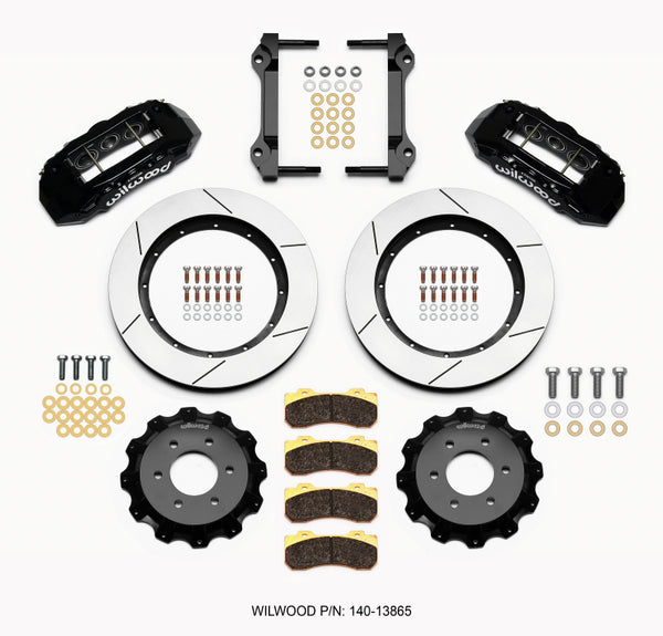 Wilwood TX6R Front Kit 15.50in Black 2010-Up Ford F150 (6 lug) 140-13865