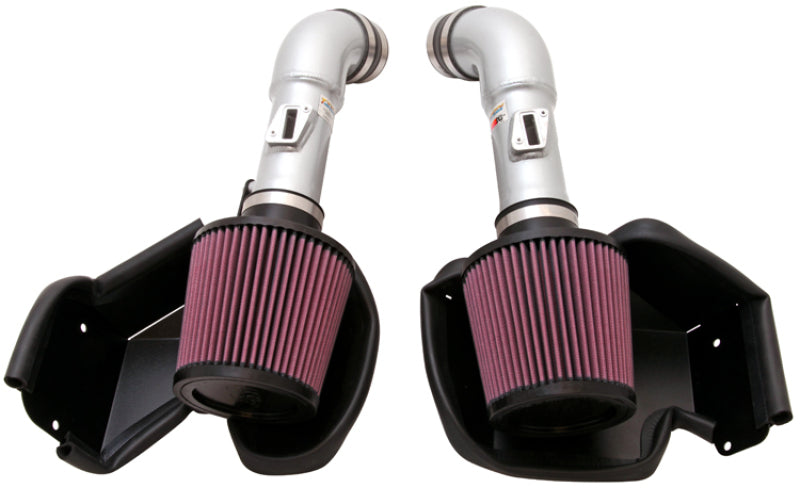 K&N 09-10+Compatible with Nissan/Compatible with Infiniti 370z/G37 V6-3.7L Typhoon Intake 69-7078TS