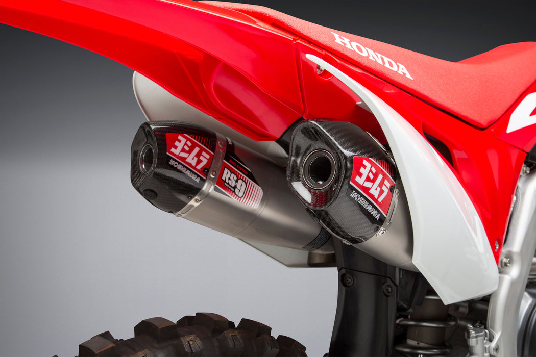 Yoshimura 961-1913 Rs9t Dual Slip-On Exhaust Ss/Ss/Cf