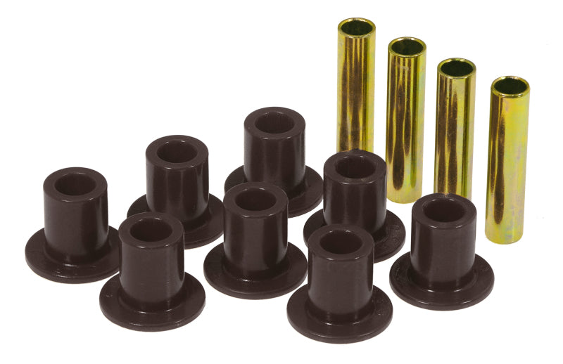 Prothane 87-96 compatible with Jeep Front Spring & Shackle Bushings Black 1-1005-BL