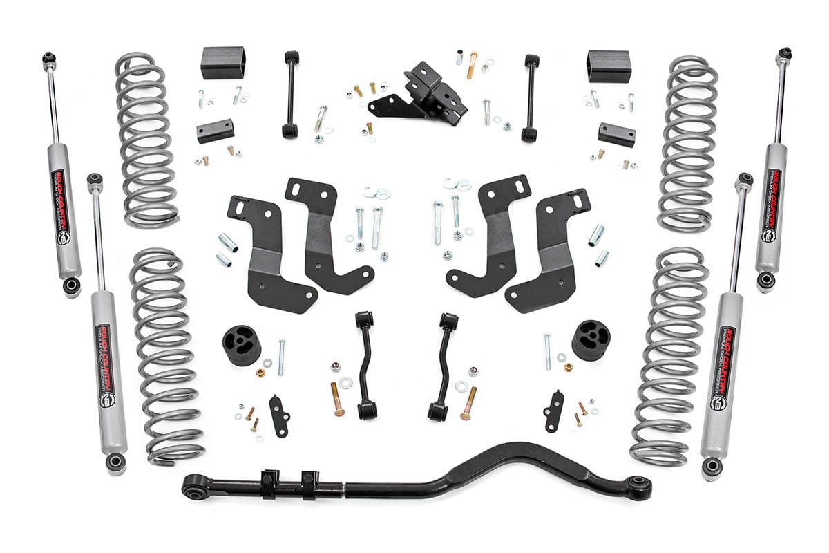 Rough Country 3.5 Inch Lift Kit C/A Drop Diesel Fits Jeep Wrangler Jl 4WD (20-23) 78130