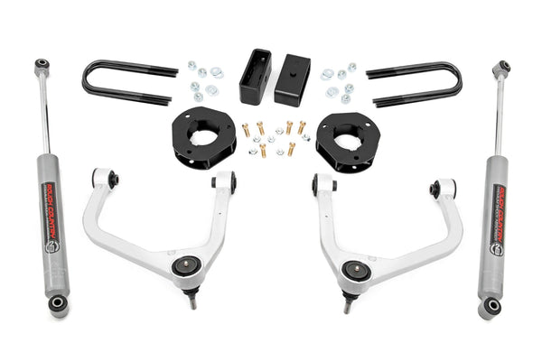 Rough Country 3.5 Inch Lift Kit Rear Mono Leaf Fits Chevy Silverado 1500 (22-23) 28230