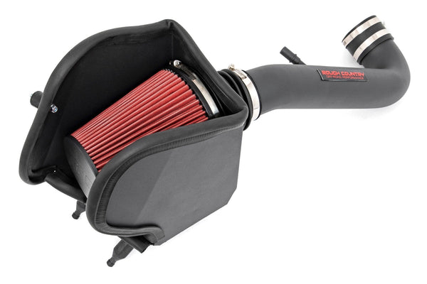 Rough Country 3.6L Cold Air Intake Kit compatible with Jeep Gladiator Jt (20-23)/Wrangler Jl (18-23) 10479