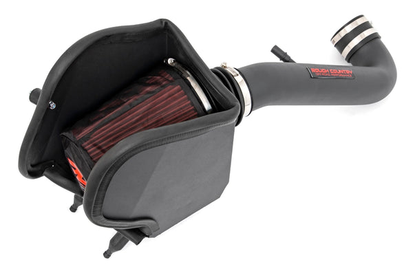 Rough Country 3.6L Cold Air Intake Kit Prefilter Fits Jeep Gladiator Jt (20-23)/Wrangler Jl (18-23) 10479PF