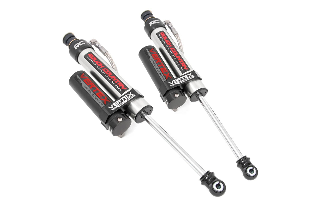 Rough Country Vertex 2.5 Adj Rear Shocks 6-7.5" Fits RAM 1500 2WD/4WD (2019-2023) 699021