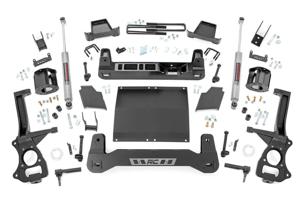 Rough Country 4 Inch Lift Kit Diesel Fits Chevy/GMC 1500 (19-23) 27531D