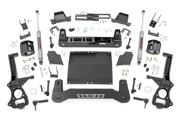 Rough Country 4 Inch Lift Kit Diesel Fits Chevy/GMC 1500 (19-23) 27531D