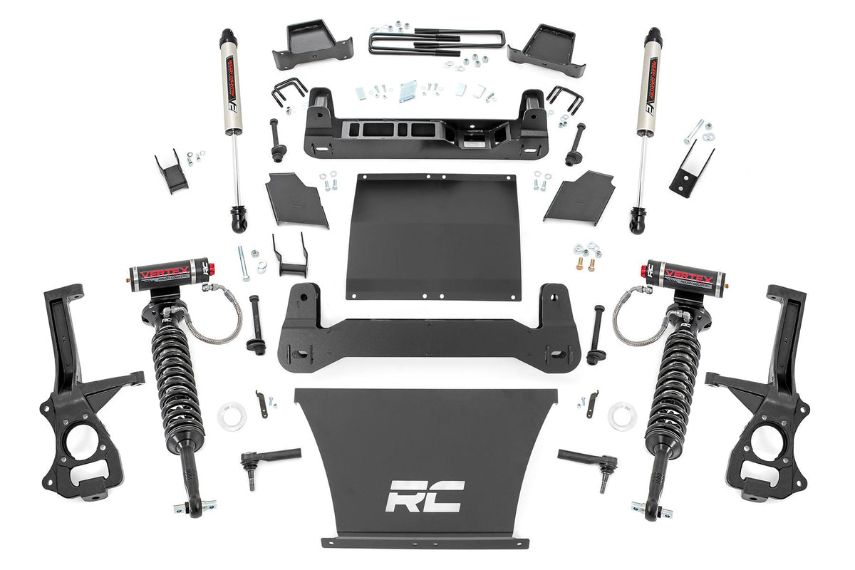 Rough Country 4 Inch Lift Kit At4/Trailboss Vertex/V2 Fits Chevy/GMC 1500 (19-23) 27557
