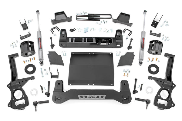 Rough Country 6 Inch Lift Kit Diesel Fits GMC Sierra 1500 2WD/4WD (2019-2023) 22931D