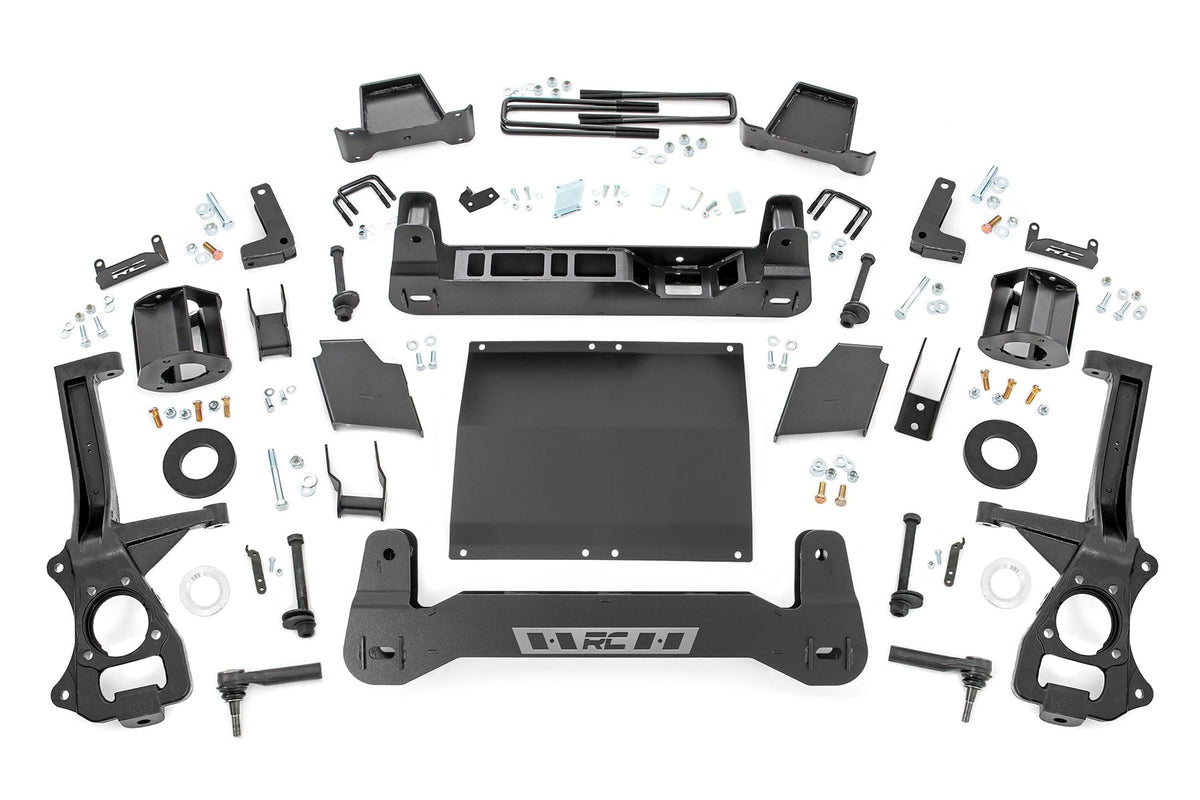 Rough Country 6 Inch Lift Kit Diesel Adaptive Ride Control Fits GMC Sierra 1500 Denali (19-22) 29900D