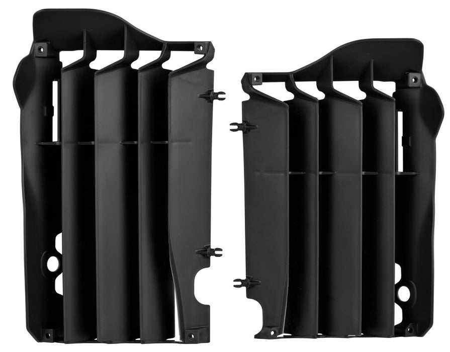 Polisport Radiator Louvers (Black) Compatible With 13-14 HONDA CRF450R