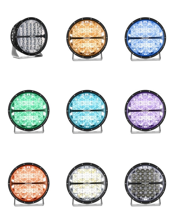 Rigid Industries 360-Series 9in LED Off-Road Spot Beam RGBW 36422