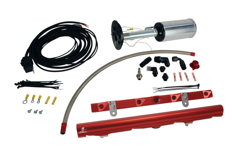 Aeromotive C6 Corvette Fuel System Eliminator/LS2 Rails/Wire Kit/Fittings 17182