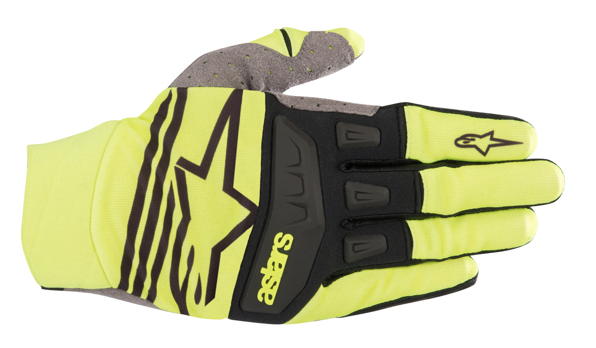 Alpinestars Techstar Gloves Yellow/Black Md 3561019-551-M