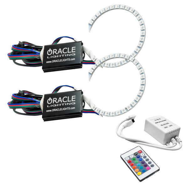 Oracle 18-21 Ford Mustang LED Headlight Halo Kit ColorSHIFT w/ Simple Controller SEE WARRANTY 1347-504