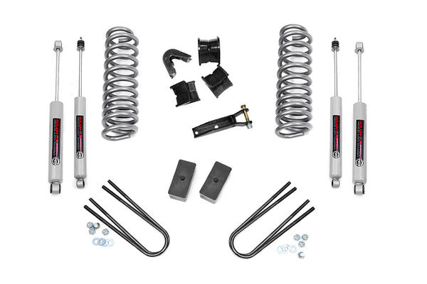 Rough Country 4 Inch Lift Kit Rear Blocks Fits Ford F-100 4WD (1970-1976) 445-70-76.20