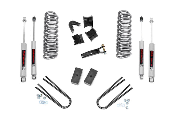 Rough Country 4 Inch Lift Kit Rear Blocks Fits Ford F-100/F-150 4WD (1977-1979) 445-78-79.20