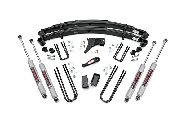 Rough Country 4 Inch Lift Kit Ford F-350 4Wd (1986-1997) 4918630
