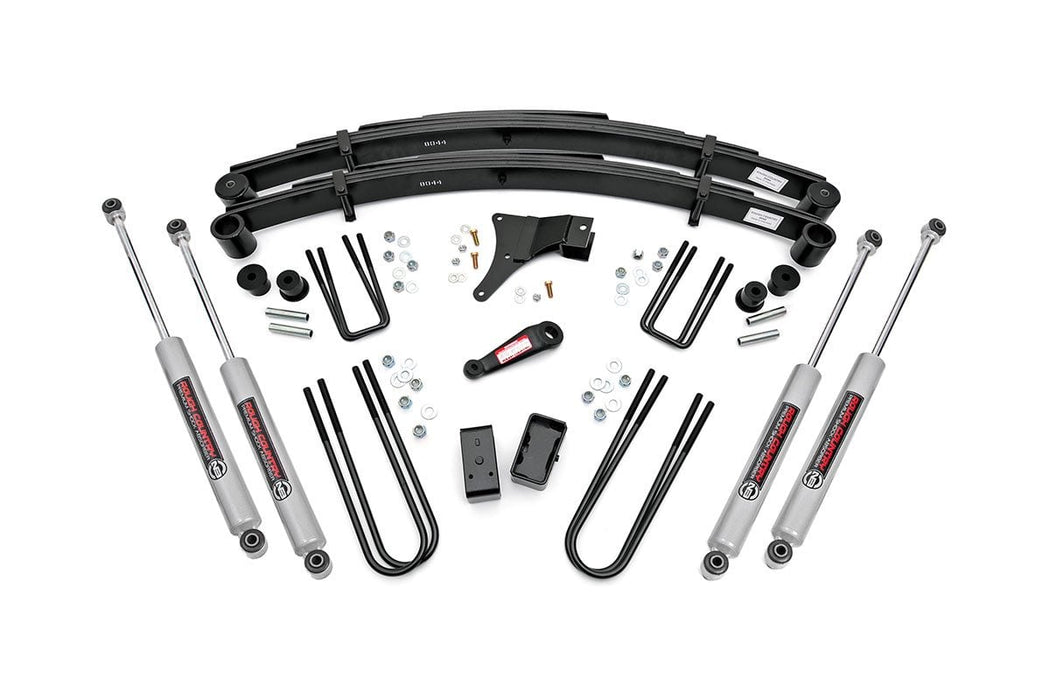 Rough Country 4 Inch Lift Kit Ford F-350 4Wd (1986-1997) 4918630