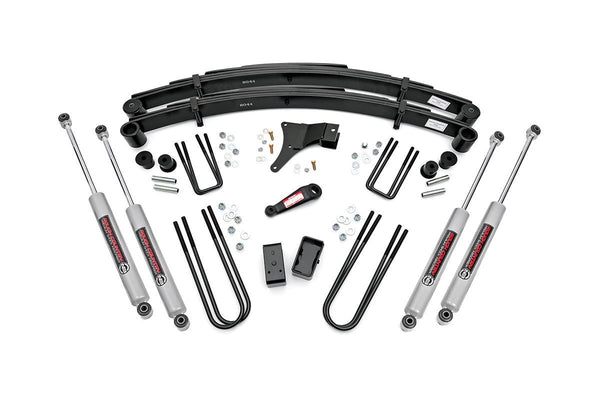 Rough Country 4 Inch Lift Kit Fits Ford F-350 4WD (1986-1997) 4918630