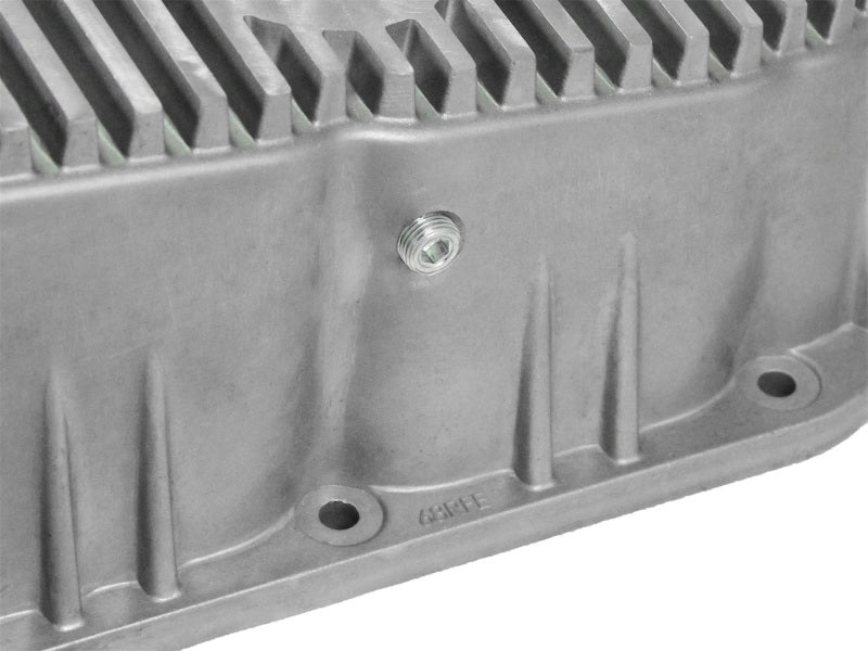 Transmission Pan Cover (Raw); Compatible with Dodge Diesel Trucks 07.5-12 L6-6.7L (td) 46-70060