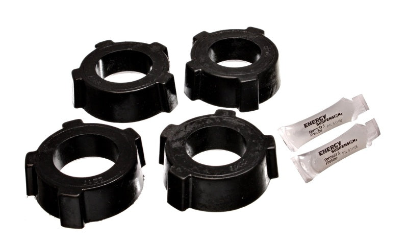 Energy Suspension 53-68 VW (Air Cooled) Swing Axle Suspension Black Rear Spring Plate Bushing Set 15.2108G