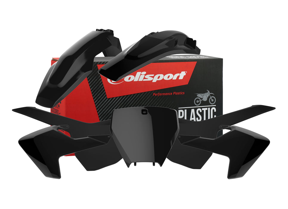 Polisport Plastic Kit - BLACK -