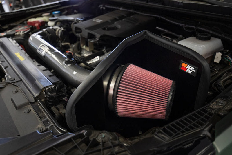 K&N 2022 Compatible with Nissan Frontier V6 3.8LPerformance Air Intake System 77-6018KC