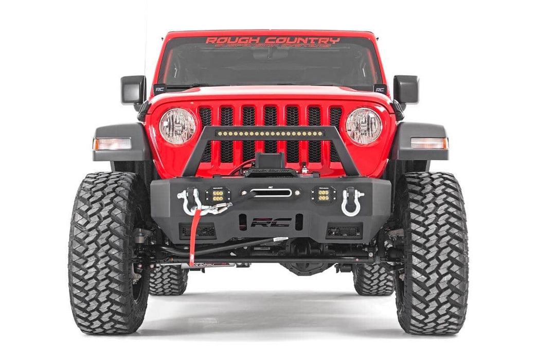 Rough Country 3.5 Inch Lift Kit Adj Lower Fr D/S Vertex compatible with Jeep Wrangler Jl (18-23) 62850