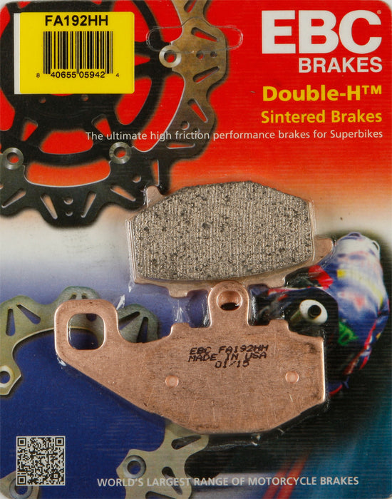 EBC HH Brake Pads (Rear) Compatible With 03-06 KAWASAKI ZX636