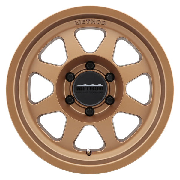 Method MR701 17x9 -12mm Offset 6x5.5 106.25mm CB Method Bronze Wheel MR70179060912N