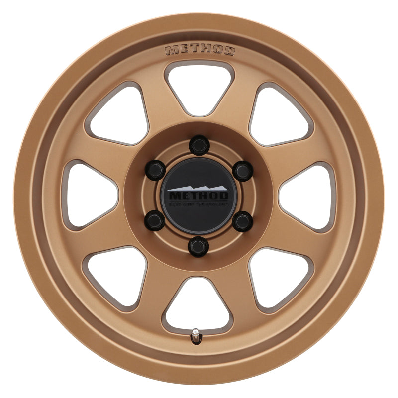 Method MR701 17x8.5 0mm Offset 6x5.5 106.25mm CB Method Bronze Wheel MR70178560900